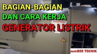 BAGIAN BAGIAN DAN CARA KERJA GENERATOR LISTRIK