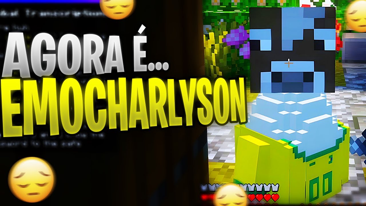 RICHARLYSON VIROU EMO AGORA KKKKKKKK I QSMP