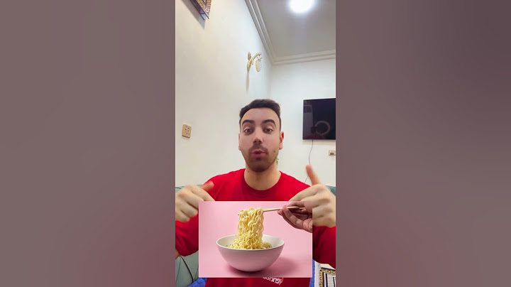 ليش تاكلون الاندومي هيج 😂💔 #short #عراقي