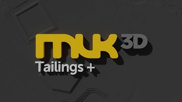 Optimize Your Tailings Dam Design and Operation with Muk3D Tailings+ [Teaser Trailer]