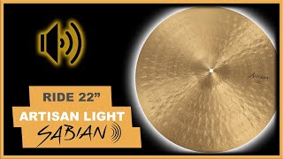 🔴 🟡 🟢 Demo Ride 22 Sabian Artisan Light - Review de Platillos -
