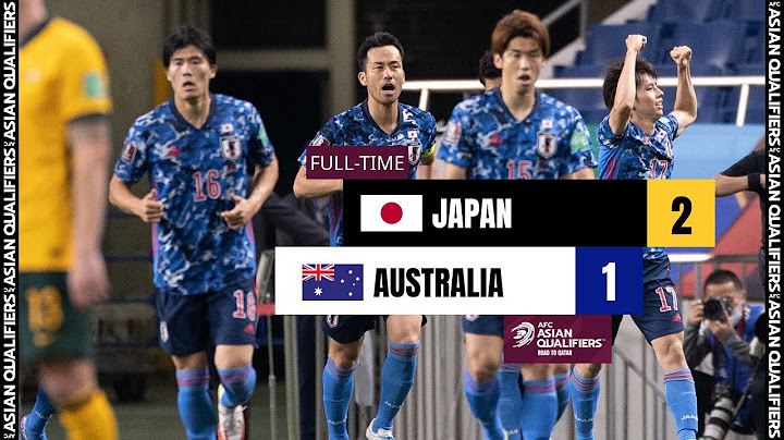 #AsianQualifiers - Full Match -  Group B | Japan vs Australia