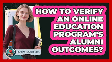 How To Verify An Online Education Program