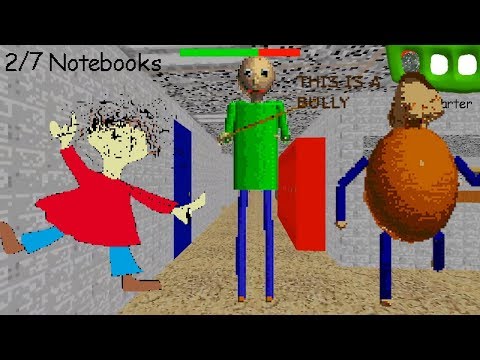 99 Baldi S Basics V1 4 1mod Youtube - pics of roblox baldi sky box