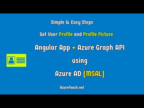 Angular Azure ad Authentication MSAL | Azure Graph Api In Angular