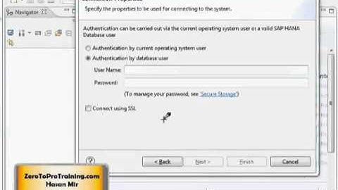 Accessing SAP HANA on AWS Tutorial 19: Connecting SAP HANA Studio to SAP HANA One Database