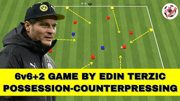 6v6+2 possession and counterpressing game by Terzic!