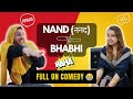 Nand  vs bhabhi    jammu dogri comedy  sams production  sanyam pandoh  yashika