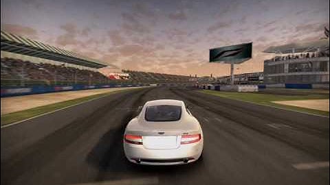 Aston Martin DB9 3 laps. All Corners Mastered