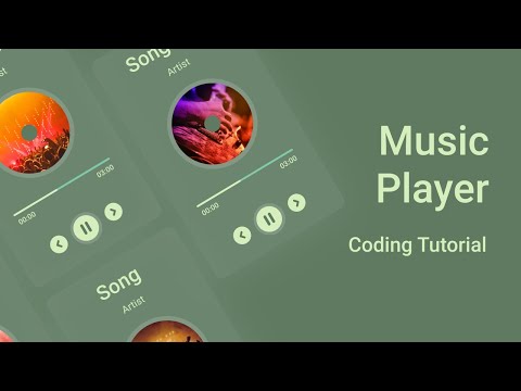 โค้ด ใส่ เพลง html  New Update  How to create Music player with pure HTML, CSS, JS
