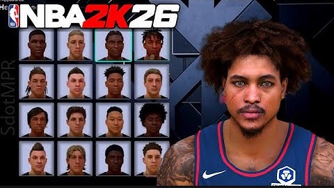 Kelly Oubre Jr NBA 2K26 Face Creation! 🔥 BEST & MOST Realistic Build Tutorial