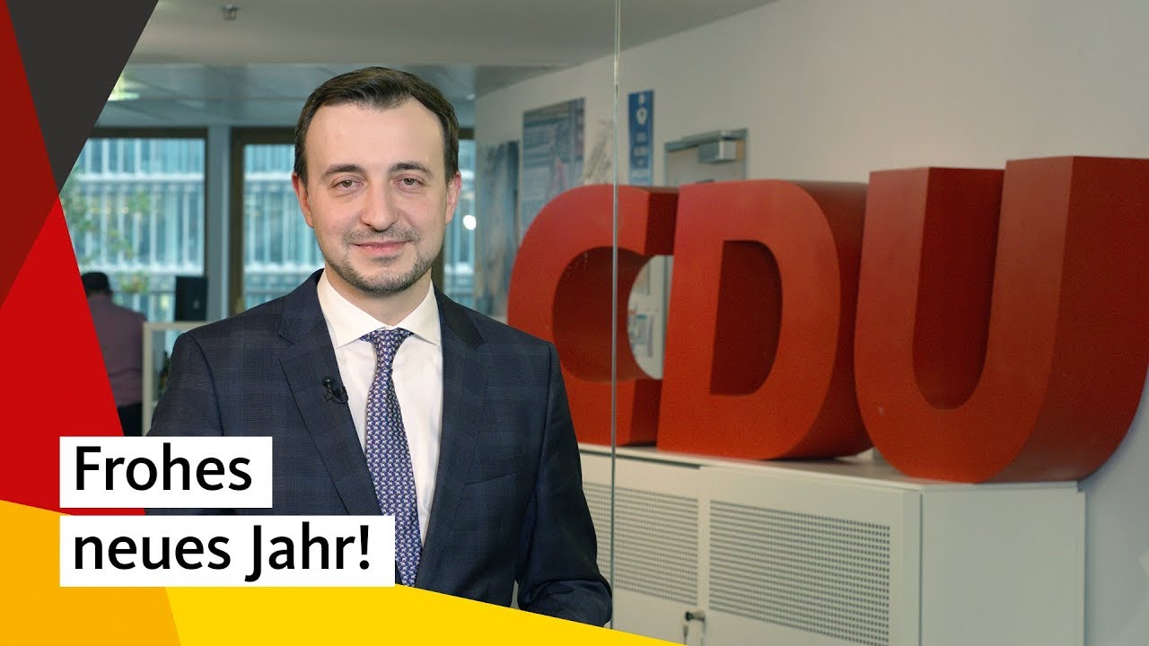 cdu csu europawahlprogramm Neujahrsvideo Paul Ziemiak