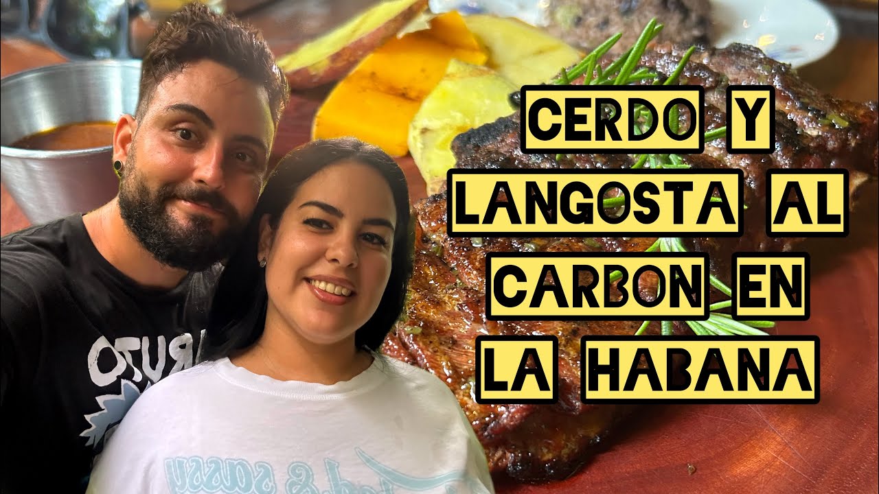 LANGOSTA y CERDO al CARBÓN. Brutal nivel en la parrilla de este lugar