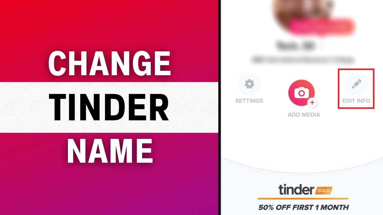 How to Change Name on Tinder Account - 2024 Guide