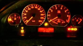 E46 Instrument cluster in E30 dash