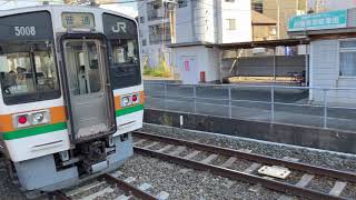 飯田線 213系 豊橋発車