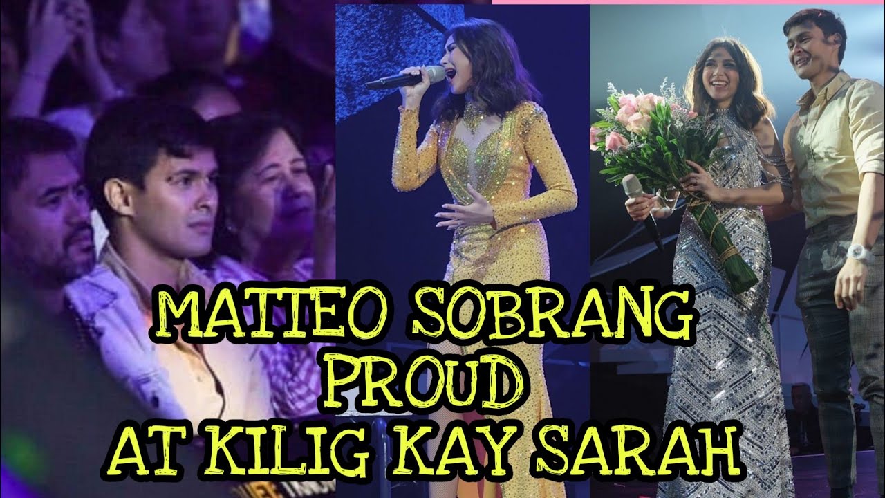 LAHAT KINILIG! MATTEO NAPATITIG AT Super PROUD sa FIANCE NYANG SI SARAH