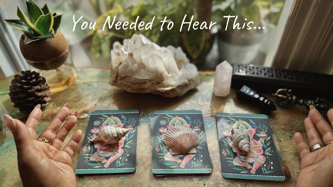 The Message Your Spirit Needed Today 🐚 || Pick A Card & Channeling