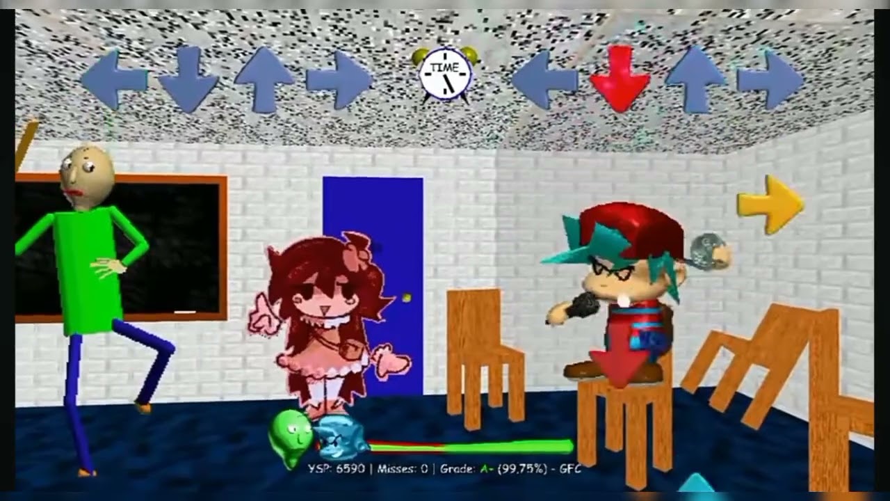 Baldi's basics in funkin 2026 demo but playing as baldi and null (Expulsion) 