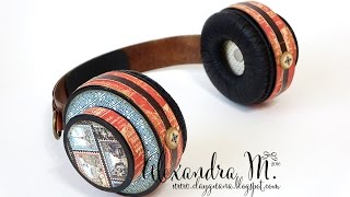Creating the Headphones for the G45 Cityscapes CD Player and Holder