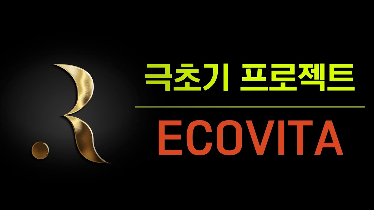 극초기 프로젝트 선점하기, ECOVITA(에코비타) YouTube