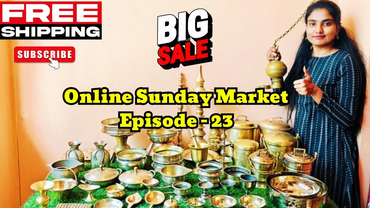 SundayMarket-23🔥Rare Antique brass and bronze items for sale🔖| Free delivery |