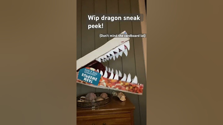 New dragon sneak peek! #paperdragon #dragonpuppet #art #papercraft