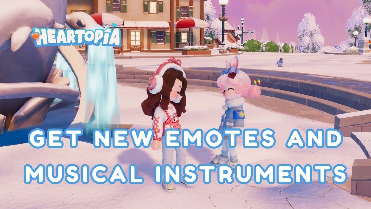 DON’T Miss These! – How To Buy Emotes And Musical Instruments In Heartopia Tutorial