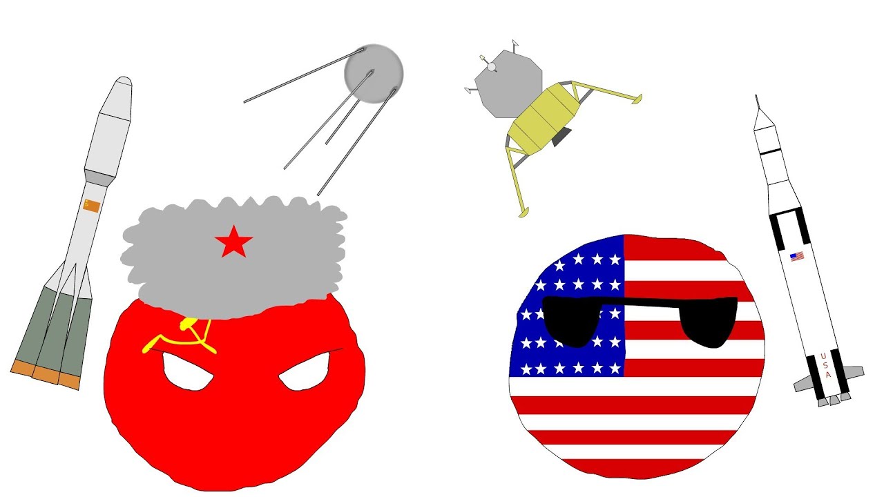 Countryballs - Space Race