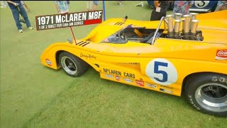 “1971 McLaren M8F – The Can-Am Beast That Redefined Speed!”