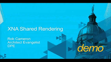 Tech·Ed North America 2011 Building Windows Phone Applications with Microsoft Silverlight and XNA