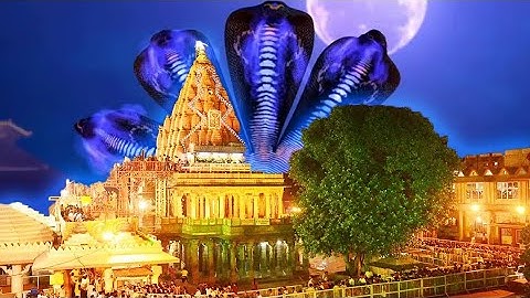 मंदिर में रहता है रहस्यमयी तक्षक नाग, साल में सिर्फ एक बार दर्शन देता है । Nagchandreshwar Mandir