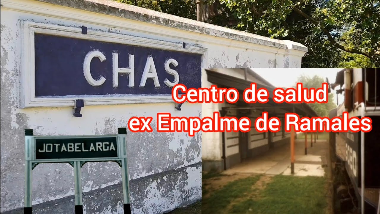 ESTACIÓN CHAS del FERROCARRIL GENERAL ROCA ex FERROCARRIL DEL SUD 