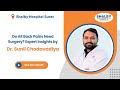 Do All Back Pains Need Surgery? Expert Insights by Dr. Sunil Chodavadiya | Shalby Hospital Surat