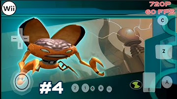 Ben 10 Alien Force Vilgas Attack Wii Level 4 Encephalonus IV
