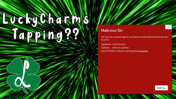 CSGO: LuckyCharms Tapping?