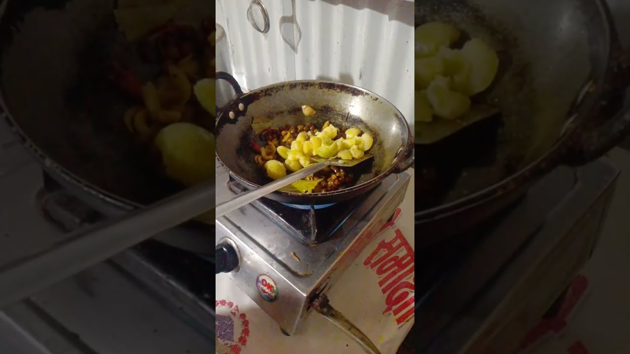 Chana aalu ki sabji ##