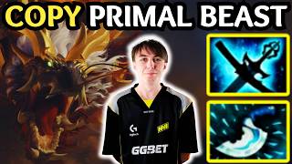 🔥 Copy PRIMAL BEAST Mid is ACTUALLY INSANE — Fight Ends Instantly 😈 🔥 Dota 2 Mid