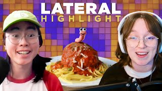 What are the meatball and the worm? What are the meatball and the worm?