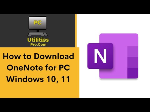 How to Download OneNote for PC Windows 10, 11