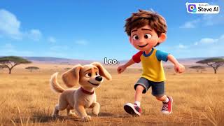 The Brave Little Dog Who Saved His Best Friend From A Lion! 🐾🦁