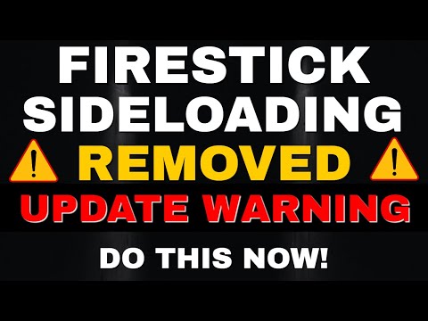 WARNING FIRESTICK UPDATE REMOVES DEVELOPER OPTIONS - Do this now! 2022