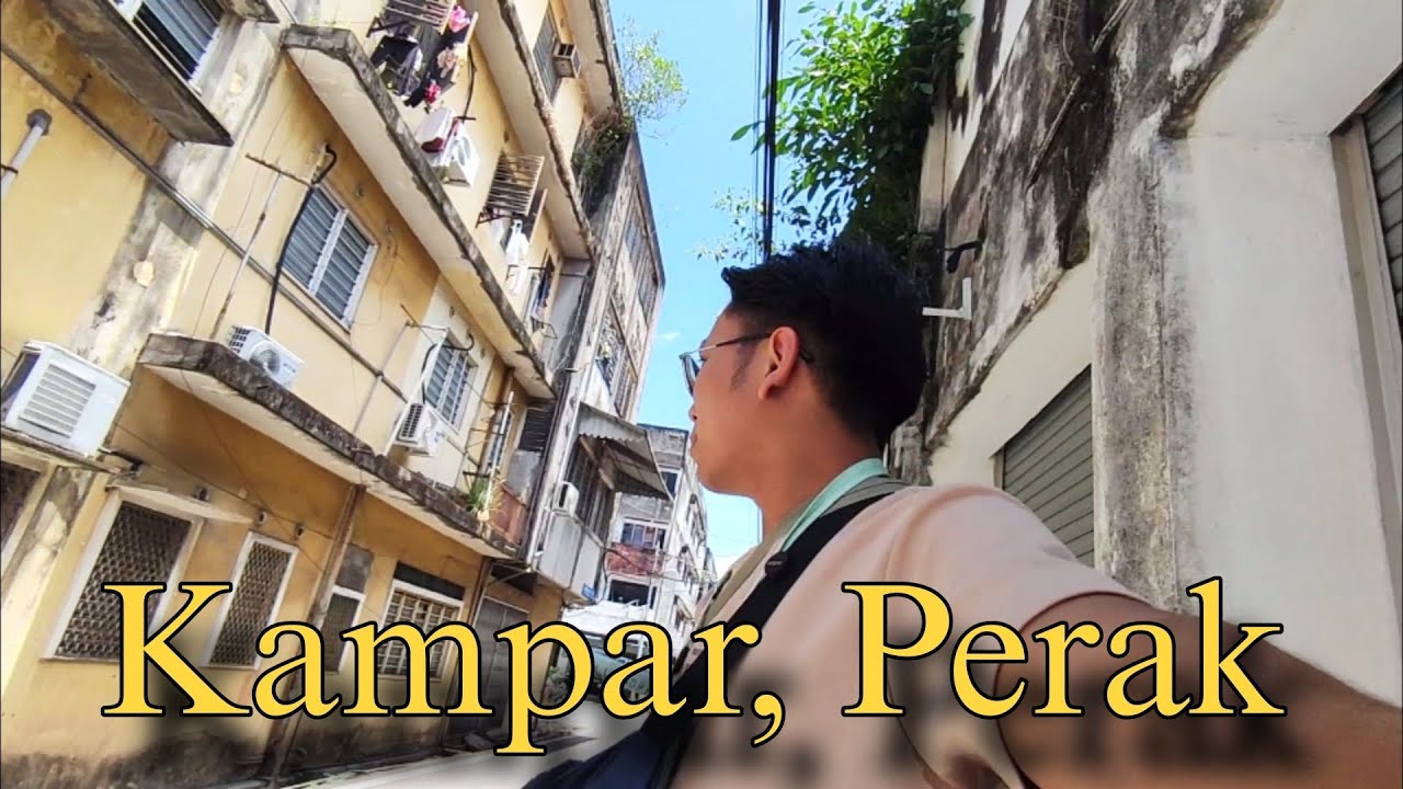 Kali pertama pergi ke pekan lama KAMPAR, PERAK | Kawasan dia bersih dan cantik !
