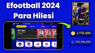 Efootball 2024 Para Hilesi - Efootball Mobile Coins Hilesikanıtlı