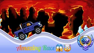 Amazing Race in FrostFire Caves | Hill Climb Racing 2