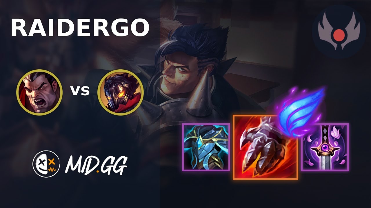 MID.GG: [ RaiderGO ] Darius TOP vs Viktor | EUW GRANDMASTER | LOL Season 2025