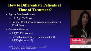 Dr. Nicole Lamanna - How to Differentiate Patients at Time of Treatment?
