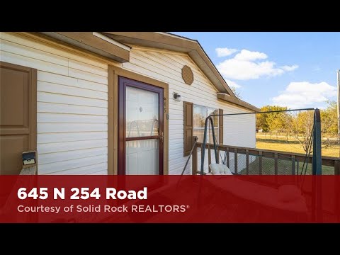 645 N 254 Road, Mounds, OK home video tour