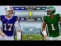 Josh Allen vs Jalen Hurts in Game of Year - Madden 24