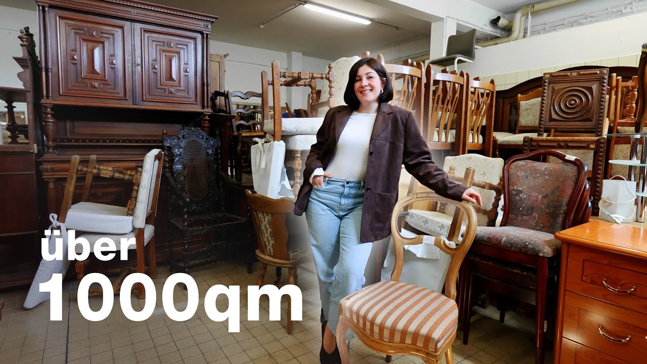 Auf Schatzsuche im XXL Vintage Laden & Flohmarkt - Deko & Möbel entdecken